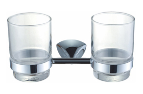 Двойной металлический держатель со стаканами KorDi Rheifall KD 9102