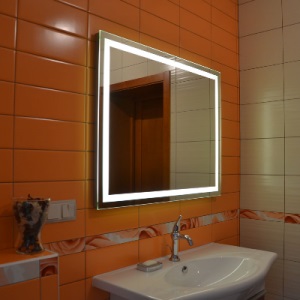 Зеркало с подсветкой 120*65cm Leroni Luxor 201265