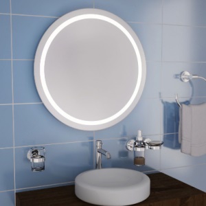 Зеркало с подсветкой 60cm Leroni Ring 306060
